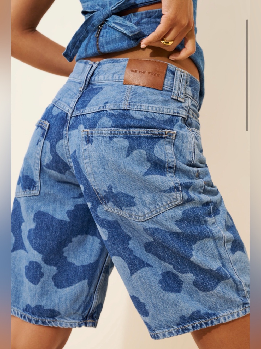 Free People Montana Printed Shorts - Picture 2 of 6